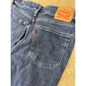 Levis 725 High Rise Bootcut Jeans Womens 31 Dark Wash Denim Slim Fit Western